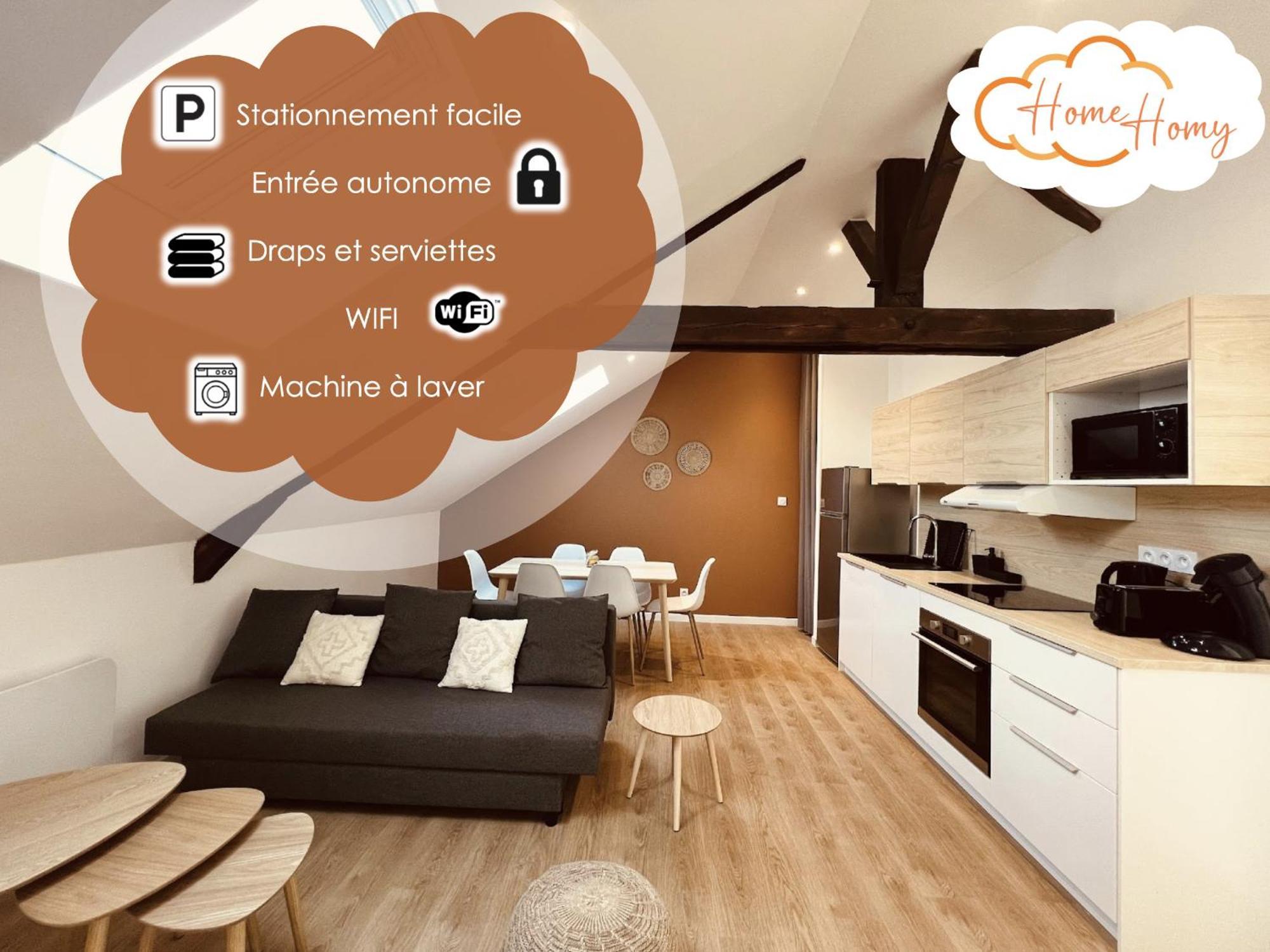L'Ibiza - Home Homy Montluçon Exteriér fotografie